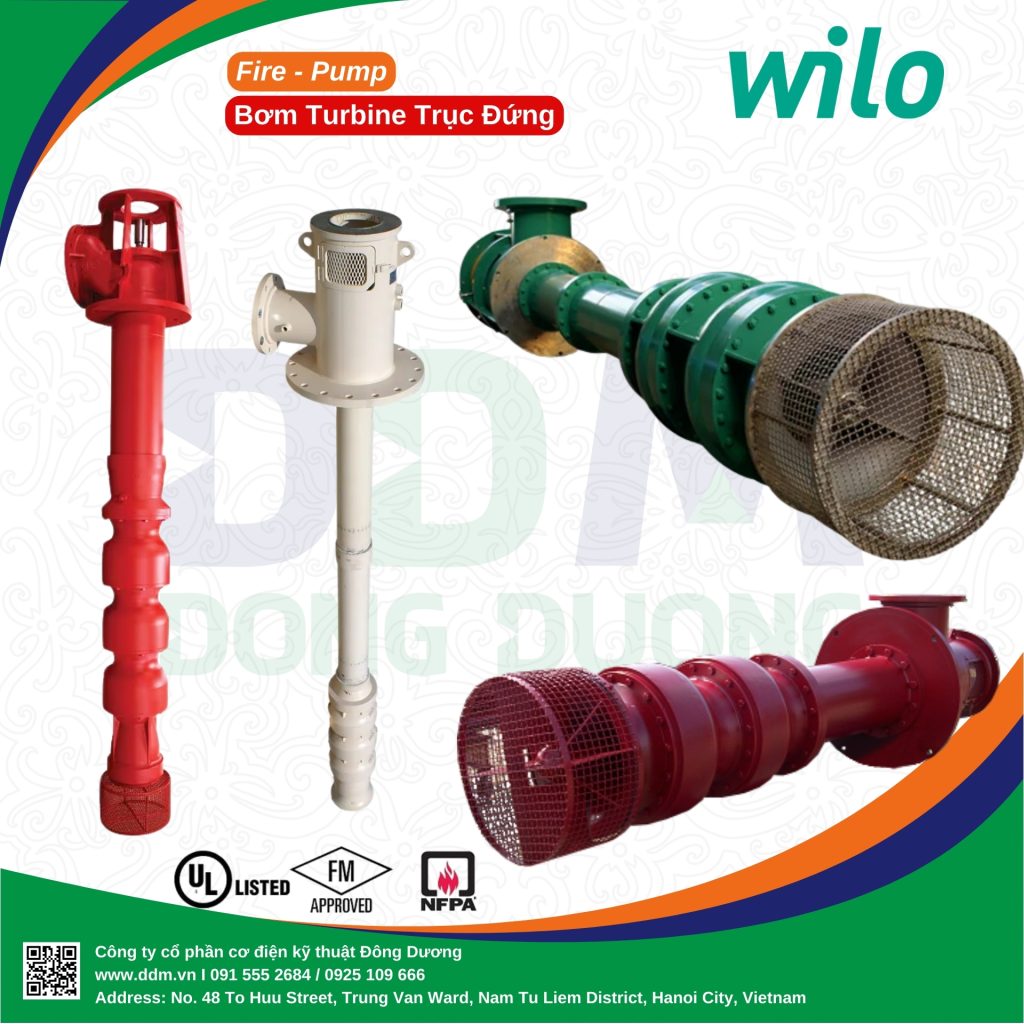 Bơm Wilo - Turbine American Marsh
