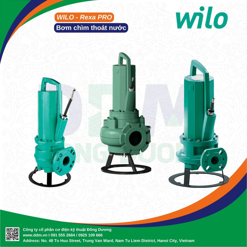 Bơm chìm Wilo Rexa PRO