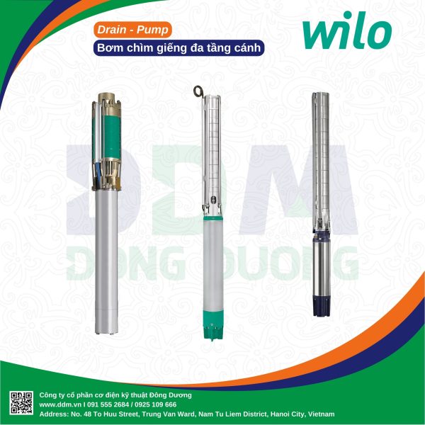 BƠM CHÌM GIẾNG WILO XIRO SP