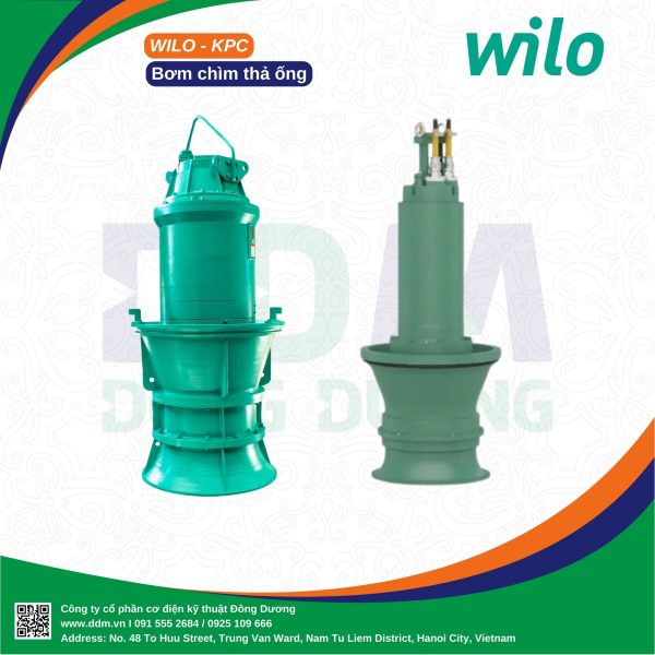 Bơm chìm thả ống WILO KPC