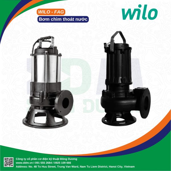 Wilo FAG - Bơm chìm nước thải