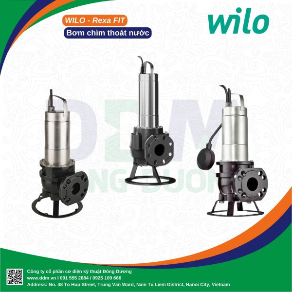 Wilo-Rexa FIT – Bơm Chìm