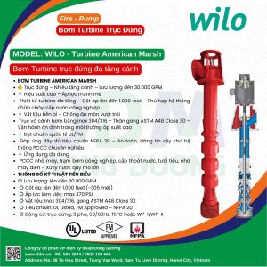 Bơm Wilo - Turbine American Marsh