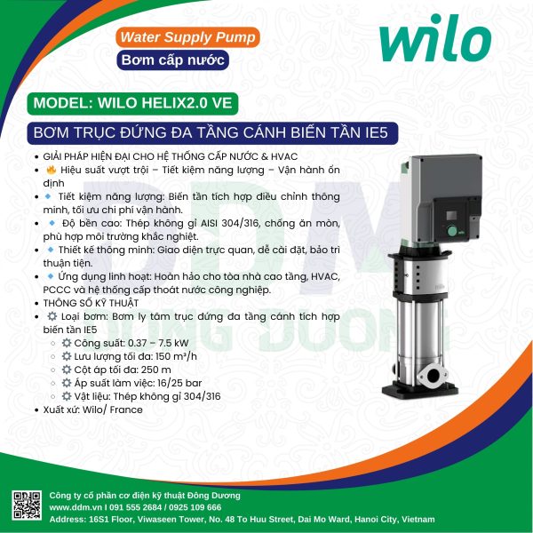 DDM - Wilo - Helix2.0-VE